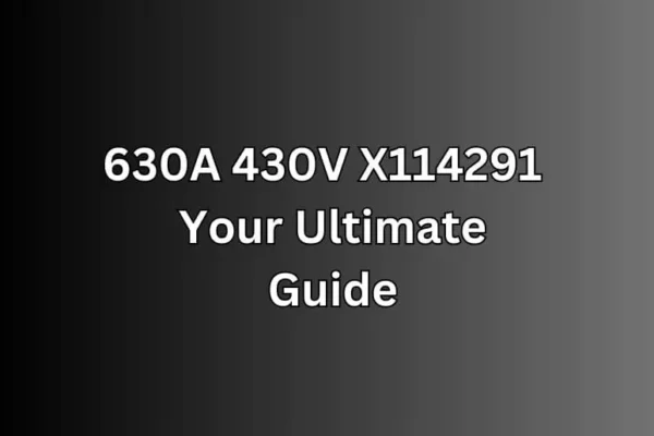 630A 430V X114291 | Your Ultimate Guide