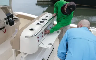 Professional boat detailing